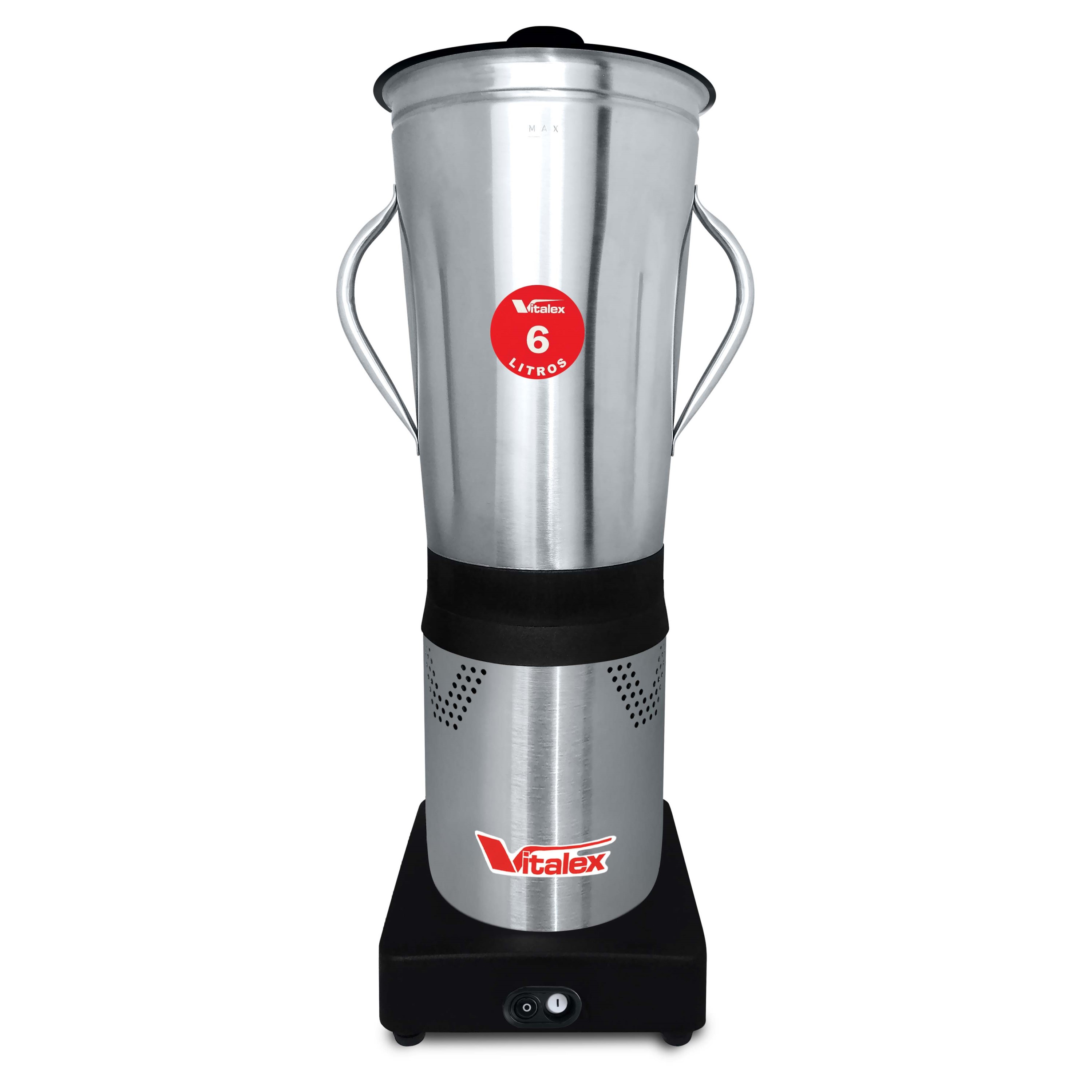 LIQUIDIFICADOR BAIXA ROTAÇÃO INOX 6L PROFISSIONAL     