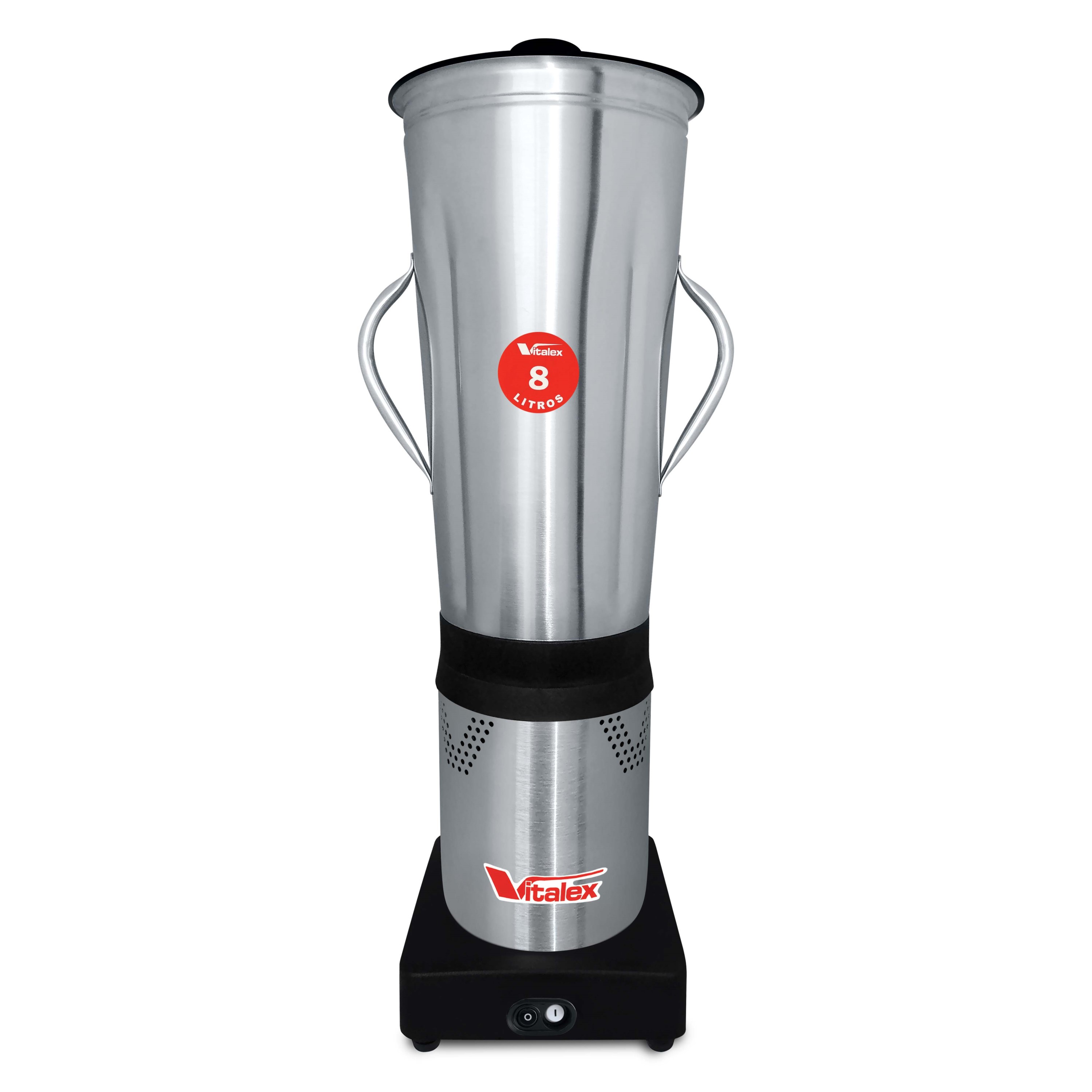 LIQUIDIFICADOR BAIXA ROTAÇÃO INOX 8L PROFISSIONAL     