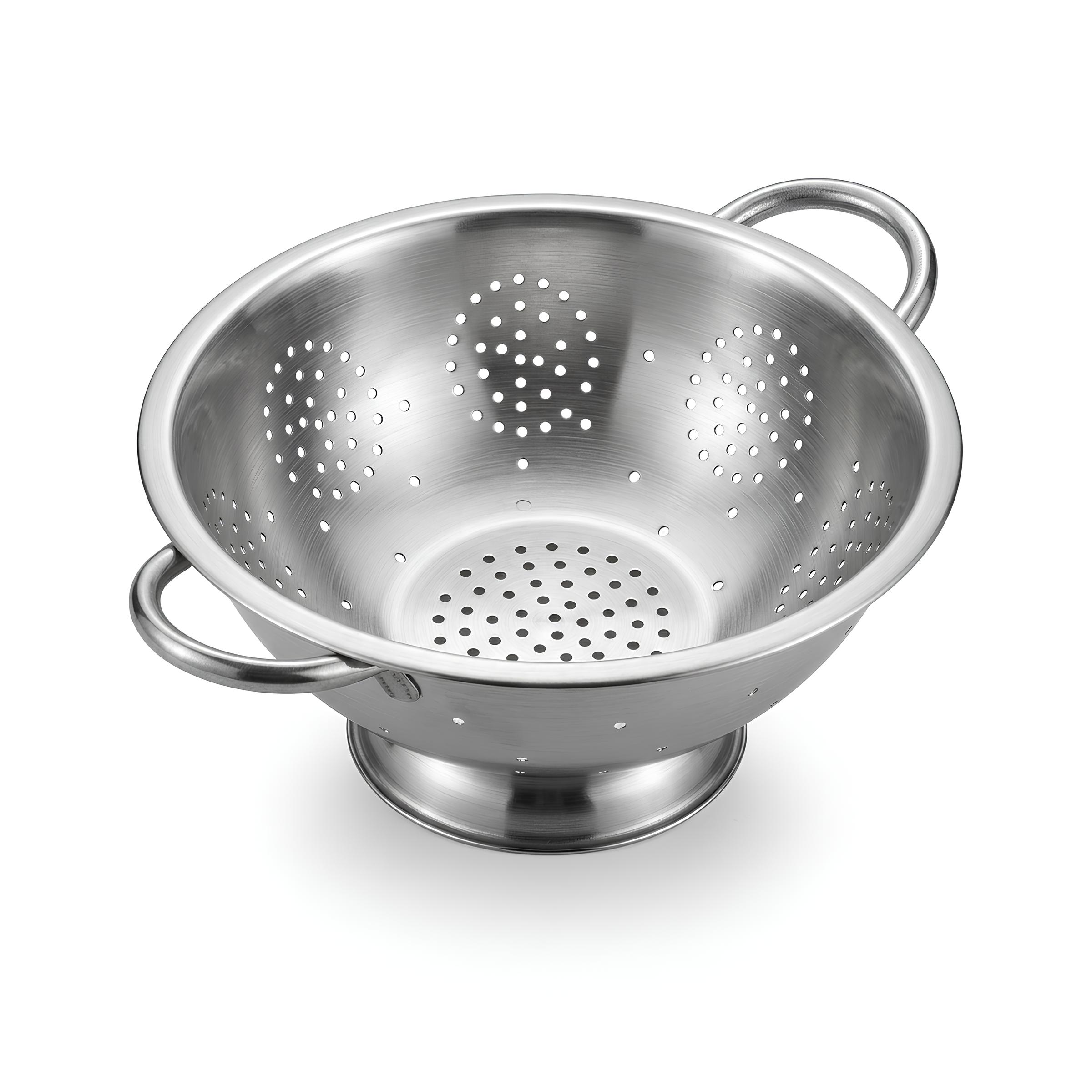 ESCORREDOR MULTIUSO INOX 34CM 9L      