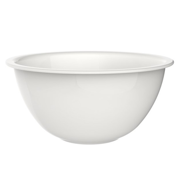 SALADEIRA EMPILHÁVEL VIDRO OPALINO 25,5CM 3L EASY    
