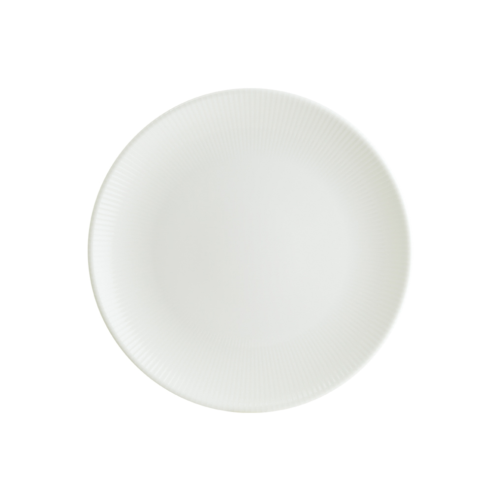 PRATO SOBREMESA PORCELANA 19CM GOURMET IRIS WHITE BONNA COM GARANTIA 