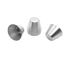 KIT 12 FORMAS BOMBOCADO ALUMÍNIO 4,9CM (BOCA) 3,6CM (FUNDO)  