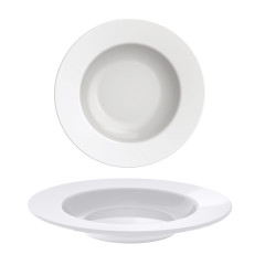 PRATO FUNDO ABA PORCELANA 23CM ELENA     