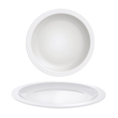 PRATO MESA ABA ESTREITA PORCELANA 28CM LAURA    