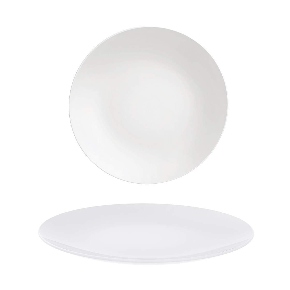PRATO MESA COUP PORCELANA 25CM PAULA     