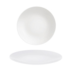 PRATO MESA COUP PORCELANA 25CM PAULA     