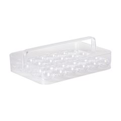 ORGANIZADOR PLÁSTICO ALÇA 24 OVOS 28X20,5CM  DIAMOND   