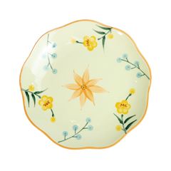 PRATO SOBREMESA CERÂMICA 22CM BICOLOR DARK LAGOON STYLE LIGHTS WMF 
