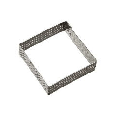 MOLDE PERFURADO INOX 16X16CM       