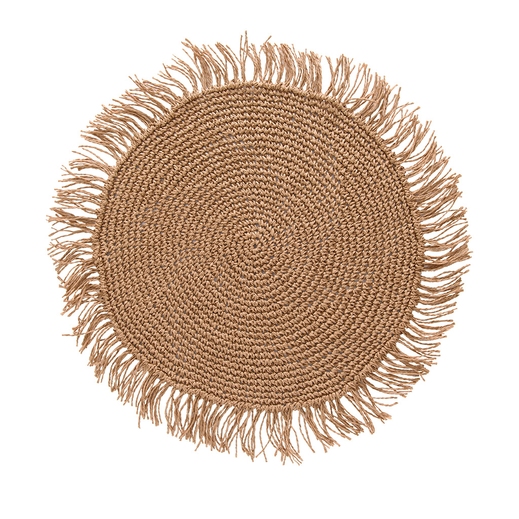 LUGAR AMERICANO FIBRA CELULOSE 35CM PALHA TULUM