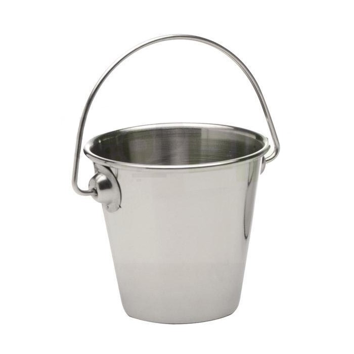 MINI BALDE APERITIVO INOX 10CM      