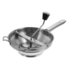 PASSADOR LEGUMES INOX 24CM ECONÔMICO PROFISSIONAL     