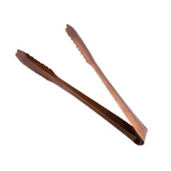 PINÇA PARA GELO INOX COBRE VINTAGE 17,5 CM ECONÔMICA  