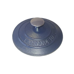 TAMPA FERRO FUNDIDO 14CM AZUL GRAND CHEF    