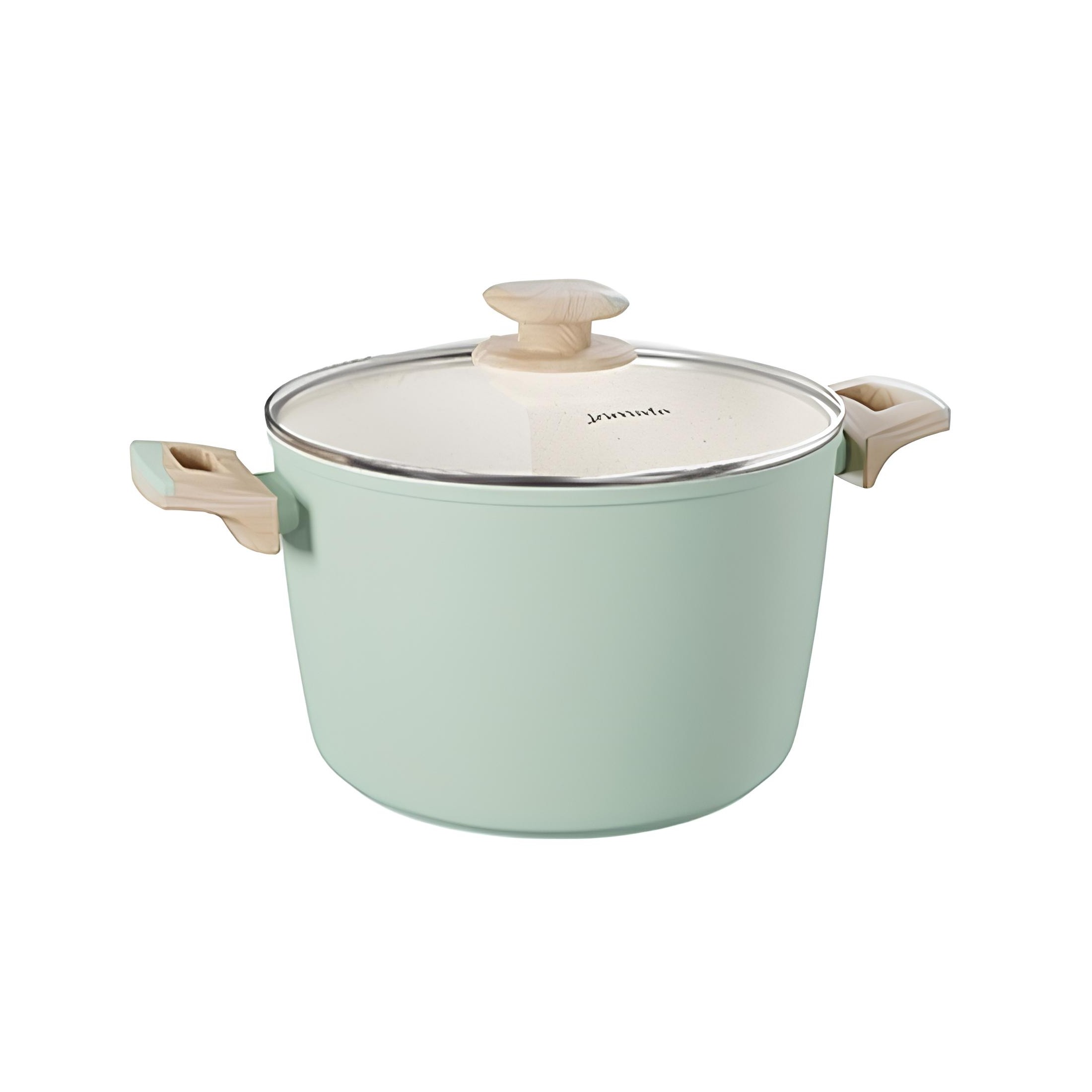 PANELA ALTA INDUÇÃO ALUMÍNIO ANTIADERENTE CERÂMICO 24CM 7,7L HERA  
