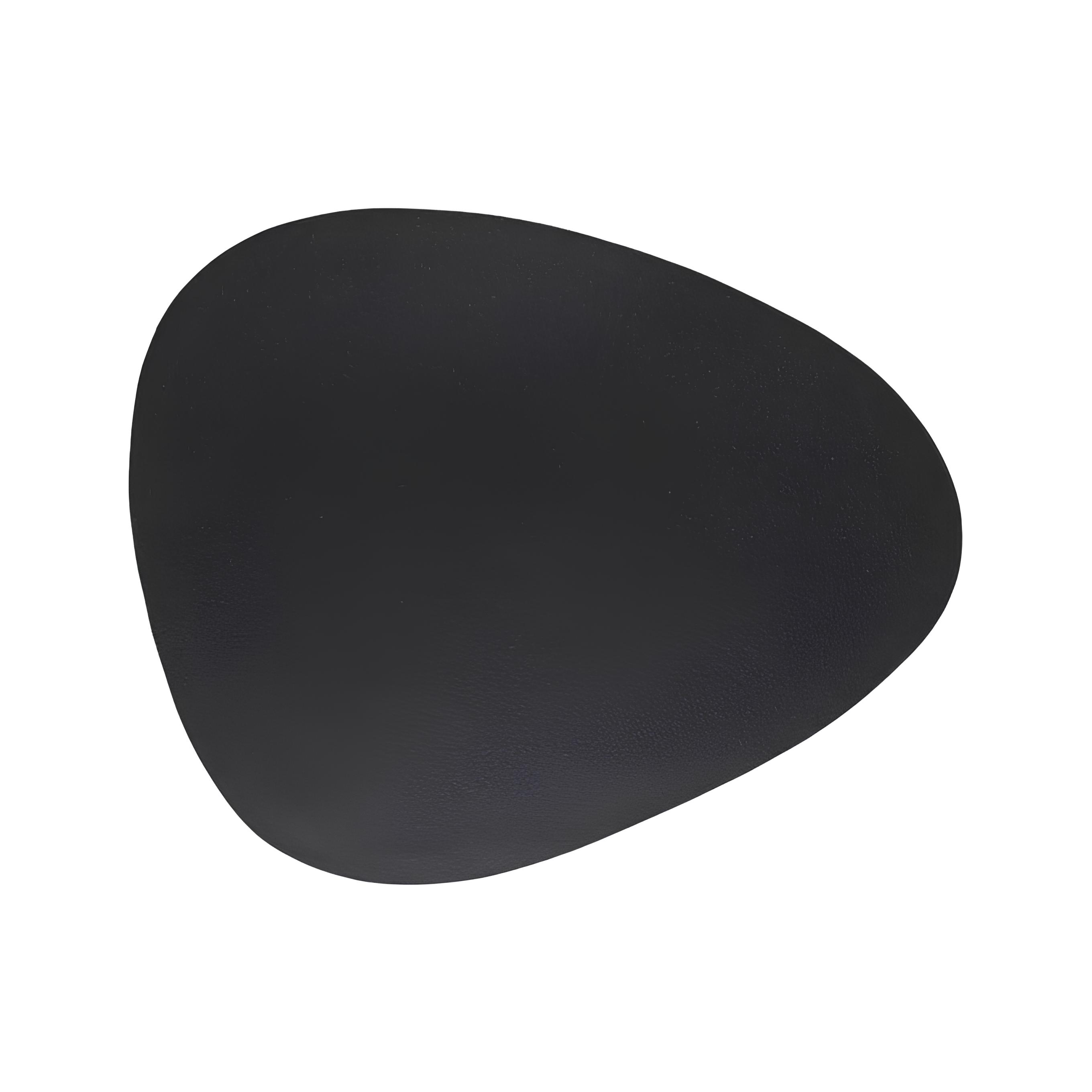 LUGAR AMERICANO IRREGULAR PVC 44X34CM PRETO RAVENA    