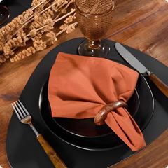LUGAR AMERICANO IRREGULAR PVC 44X34CM PRETO RAVENA    
