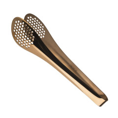 PEGADOR MULTIUSO PERFURADA INOX 25CM COR COBRE