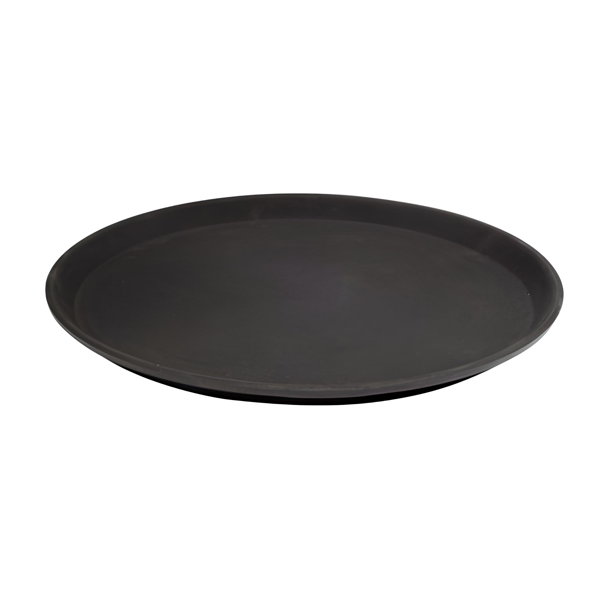 BANDEJA ANTIDERRAPANTE 35CM PRETA       