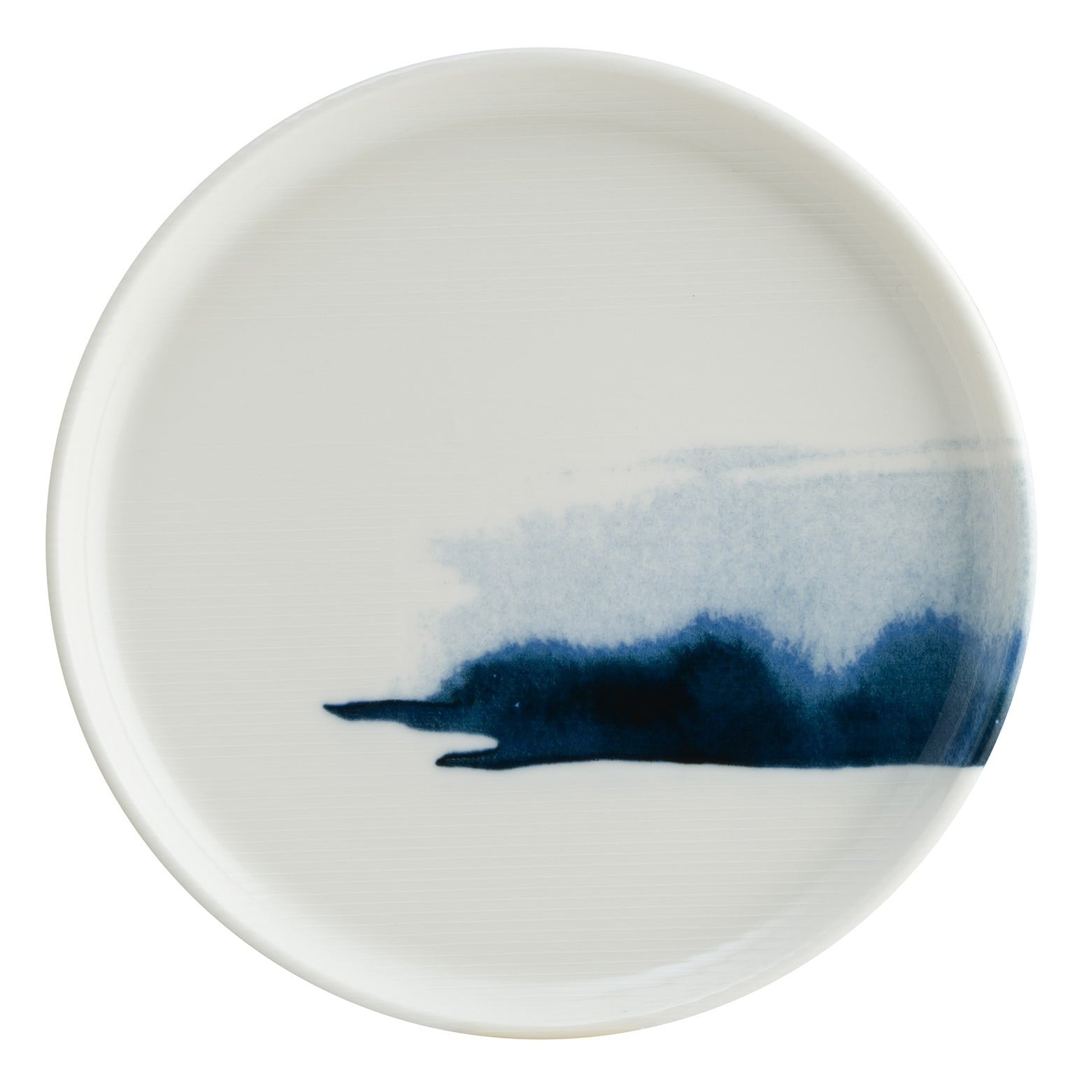 PRATO MESA PORCELANA 28CM HYGGE BLUE WAVE BONNA
