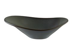 BOWL ASSIMÉTRICO PORCELANA 750ML 27X19CM  GLOIRE BONNA   