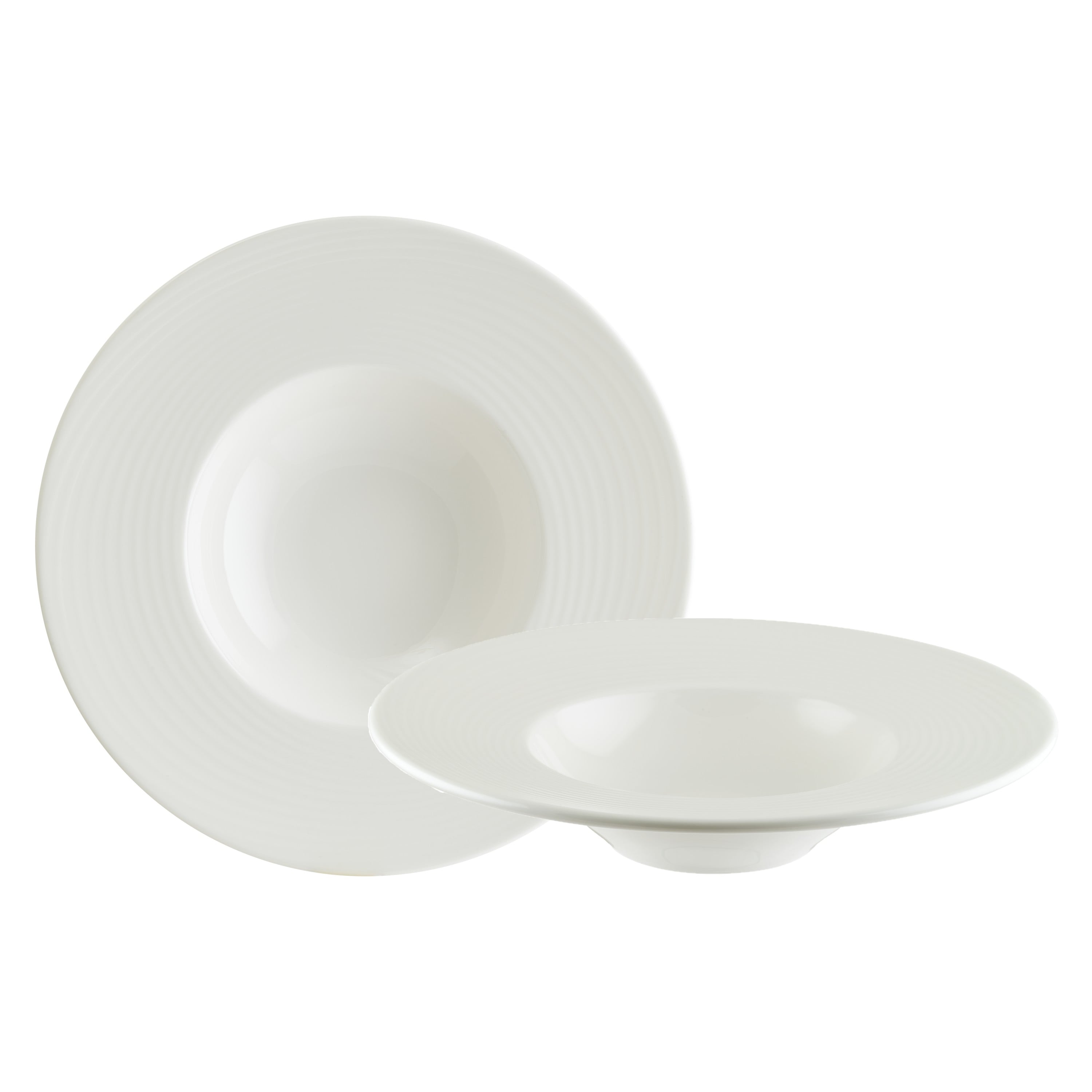 PRATO FUNDO MASSA PORCELANA 28CM BANQUET LOOP GARANTIA BONNA