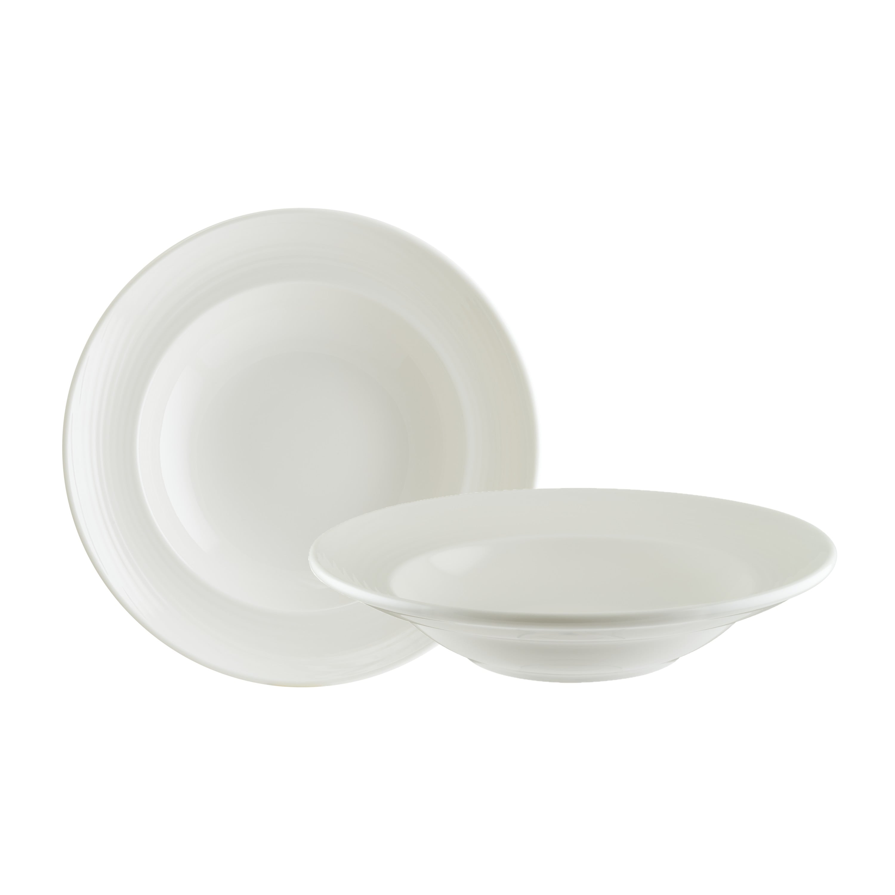 PRATO FUNDO PORCELANA 24CM GOURMET LOOP GARANTIA BONNA