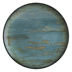 PRATO SOUSPLAT PORCELANA 30CM GOURMET MADERA VERDE BONNA   