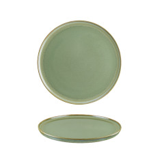 PRATO SOBREMESA PORCELANA 22CM HYGGE SAGE BONNA    