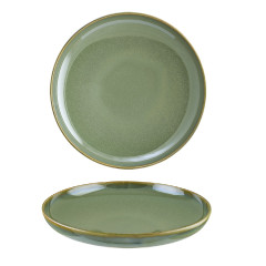 PRATO FUNDO MULTIUSO PORCELANA 25CM HYGGE SAGE BONNA   