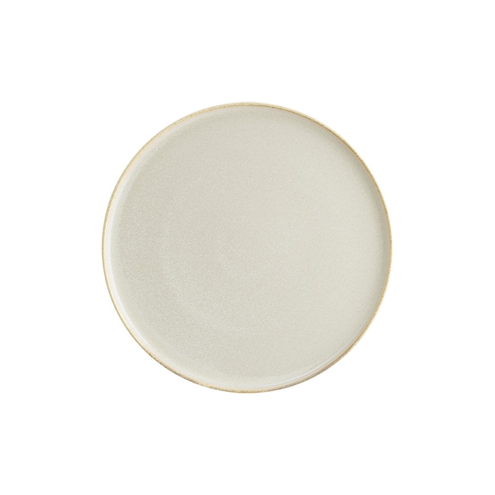 PRATO MESA PORCELANA 28CM HYGGE SAND BONNA    