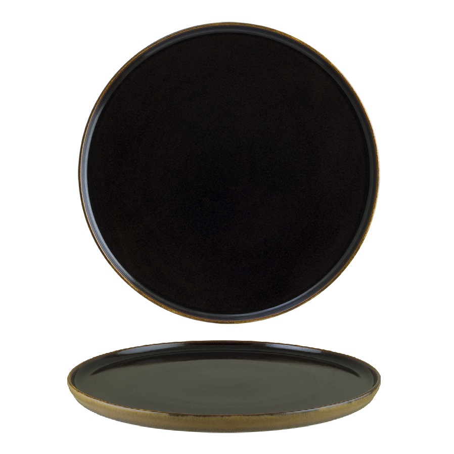 PRATO MESA PORCELANA 28CM HYGGE SPHERE SOIL BONNA