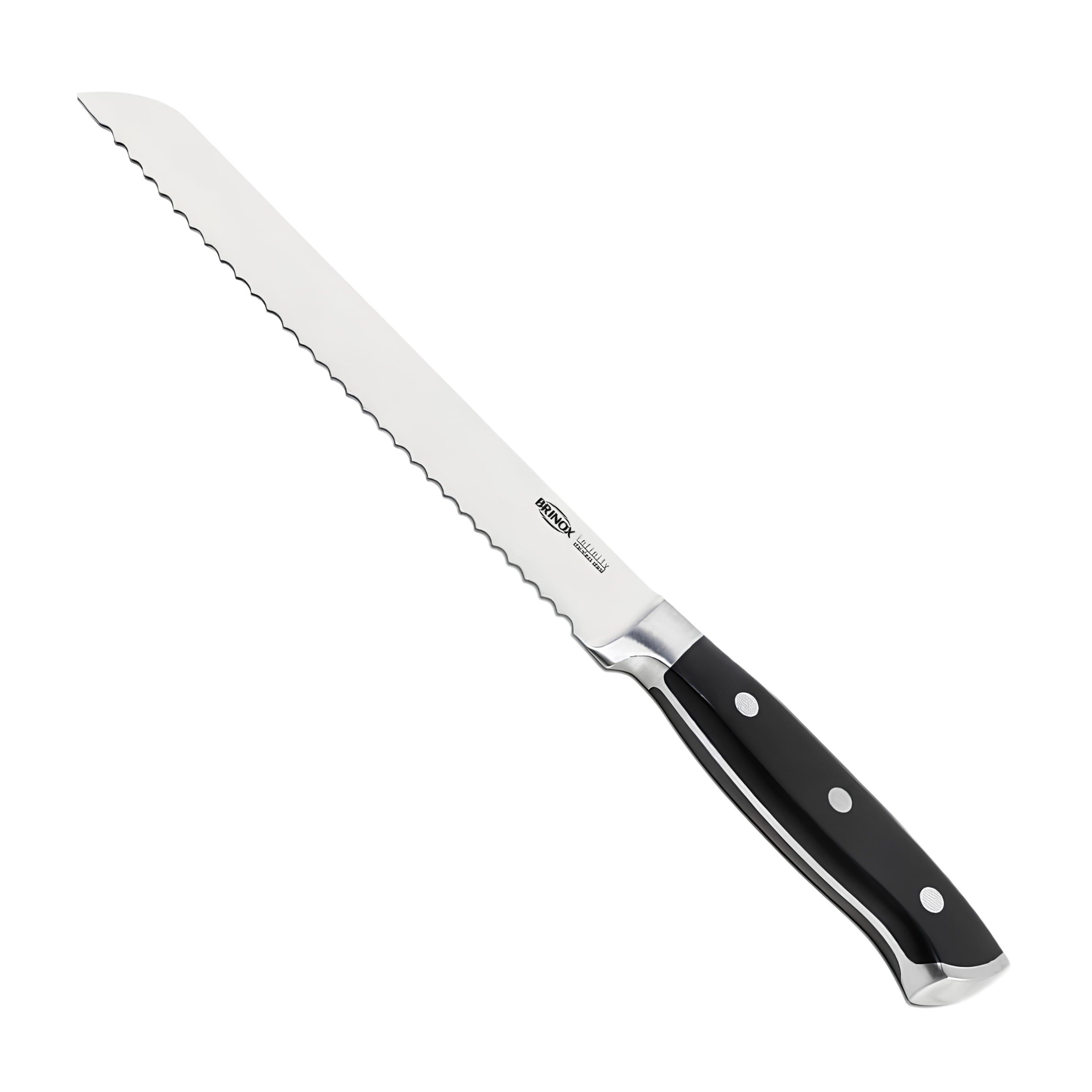 FACA PÃO INOX 8” 33CM INFINITY BRINOX