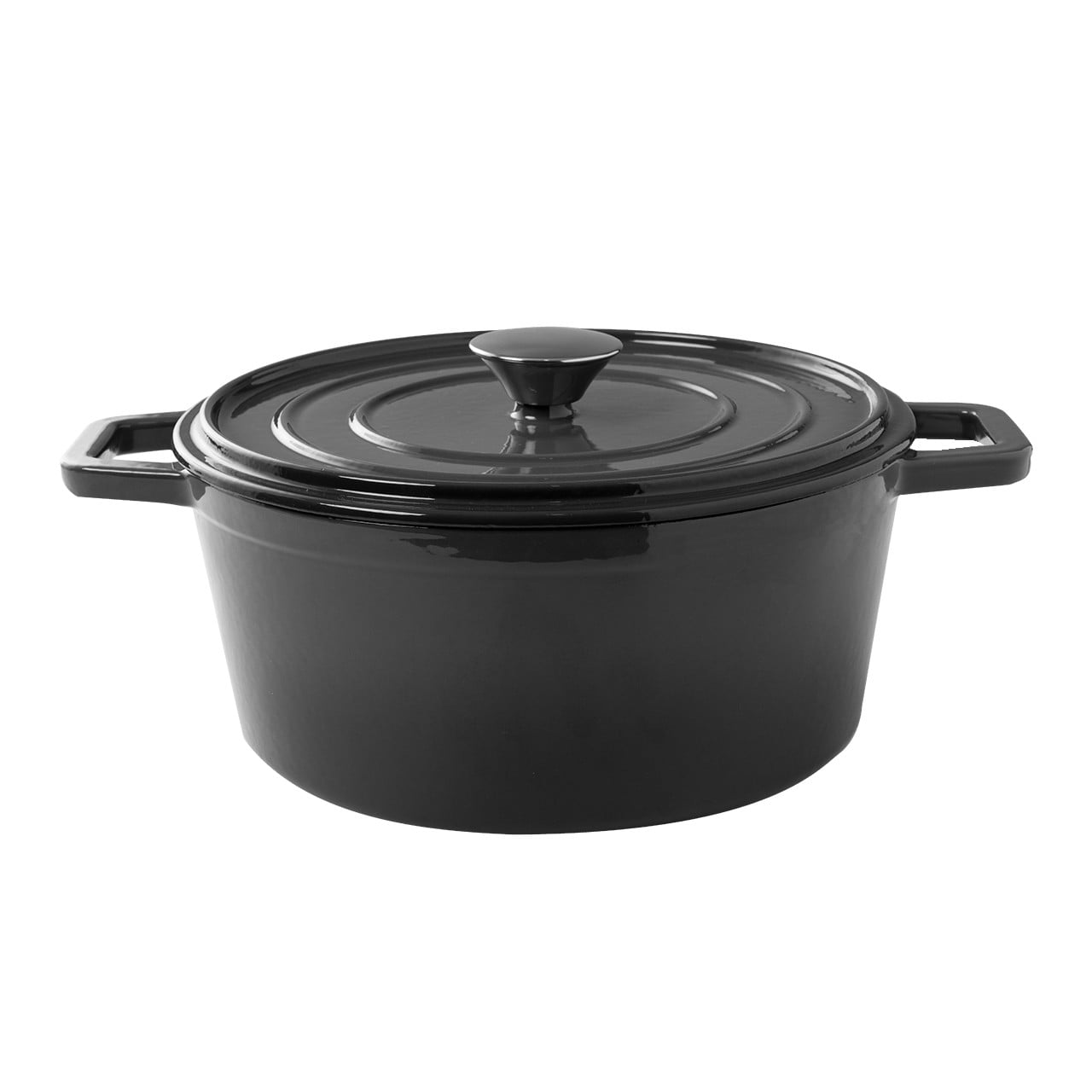 CAÇAROLA FERRO FUNDIDO TAMPA 25CM 4,8L CINZA SAUTÉ BRINOX
