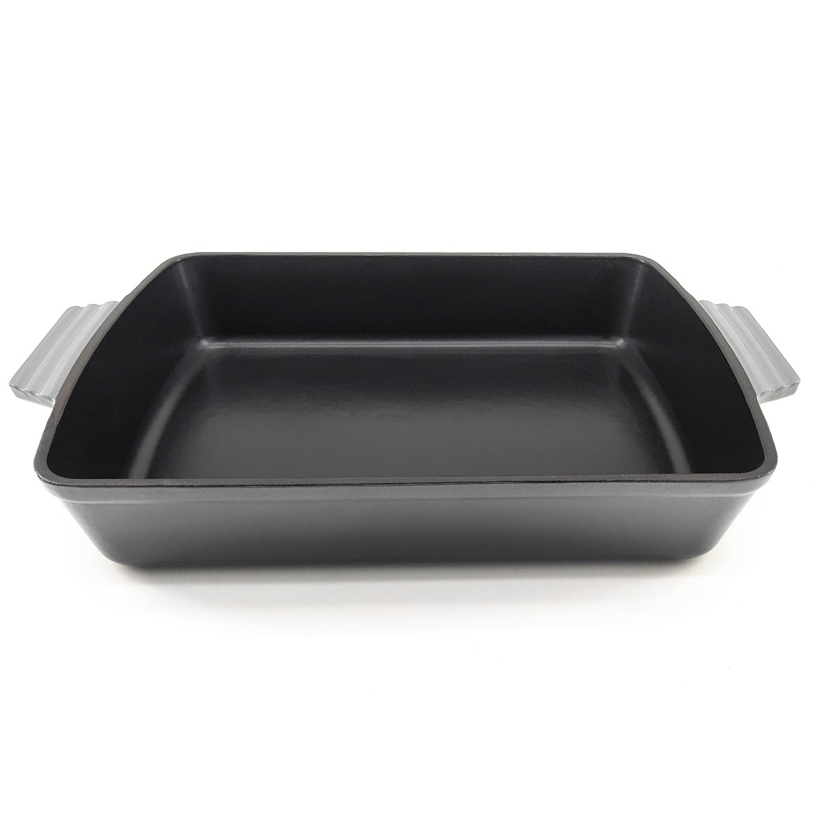 ASSADEIRA FERRO FUNDIDO 39X27CM 6,8L CINZA SAUTÉ BRINOX