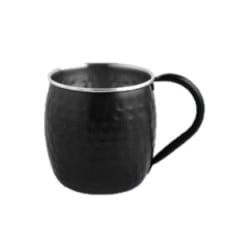 CANECA MOSCOW MULE INOX 550ML 9,5CM PRETA PUB