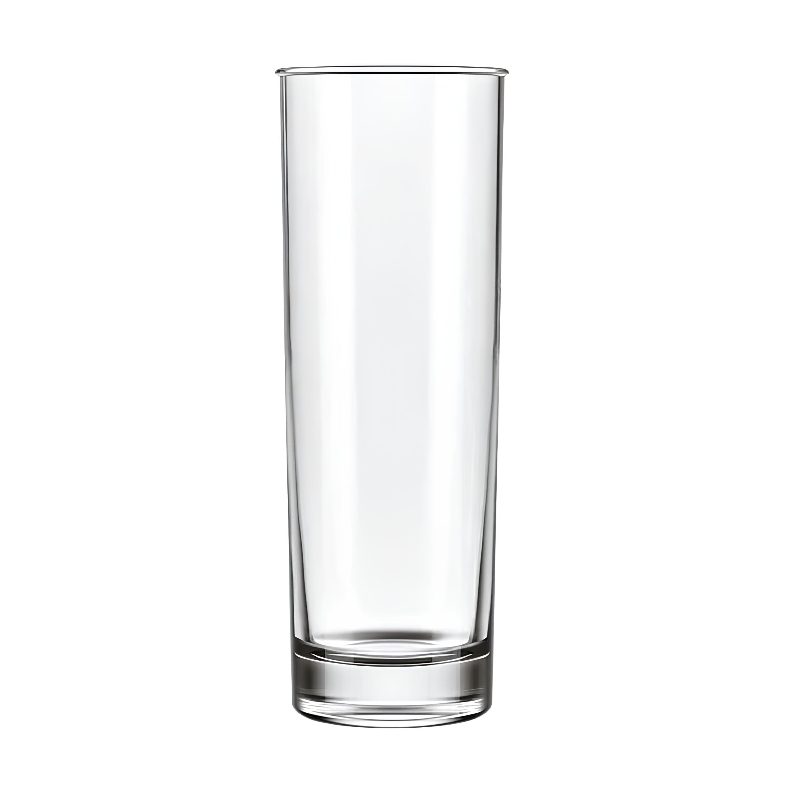 COPO TUBO VIDRO 300ML 16,5CM BROOKLYN     