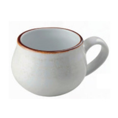 XÍCARA CHÁ PORCELANA 276ML 6,5CM ARTISAN BEGE    