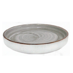 PIRES CHÁ PORCELANA GRIS ARTISAN 15CM     