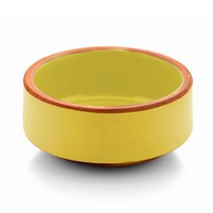 MINI BOWL CERÂMICA REFRATÁRIA 80ML 3,5CM MOSTARDA CAMLICA   
