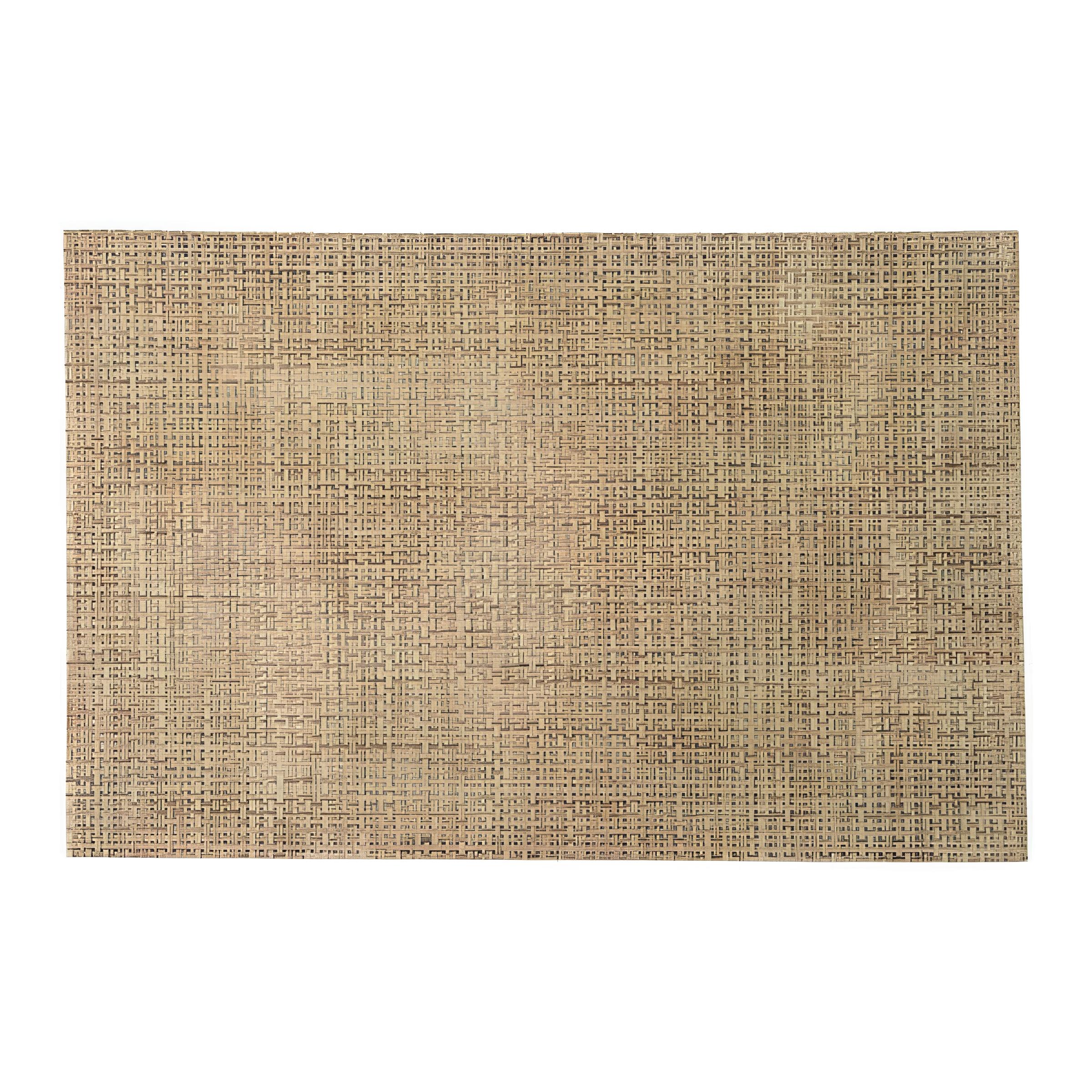 LUGAR AMERICANO PVC/POLIÉSTER 30X45CM TRAMA SINTÉTICA B2PRO TERRACOTA