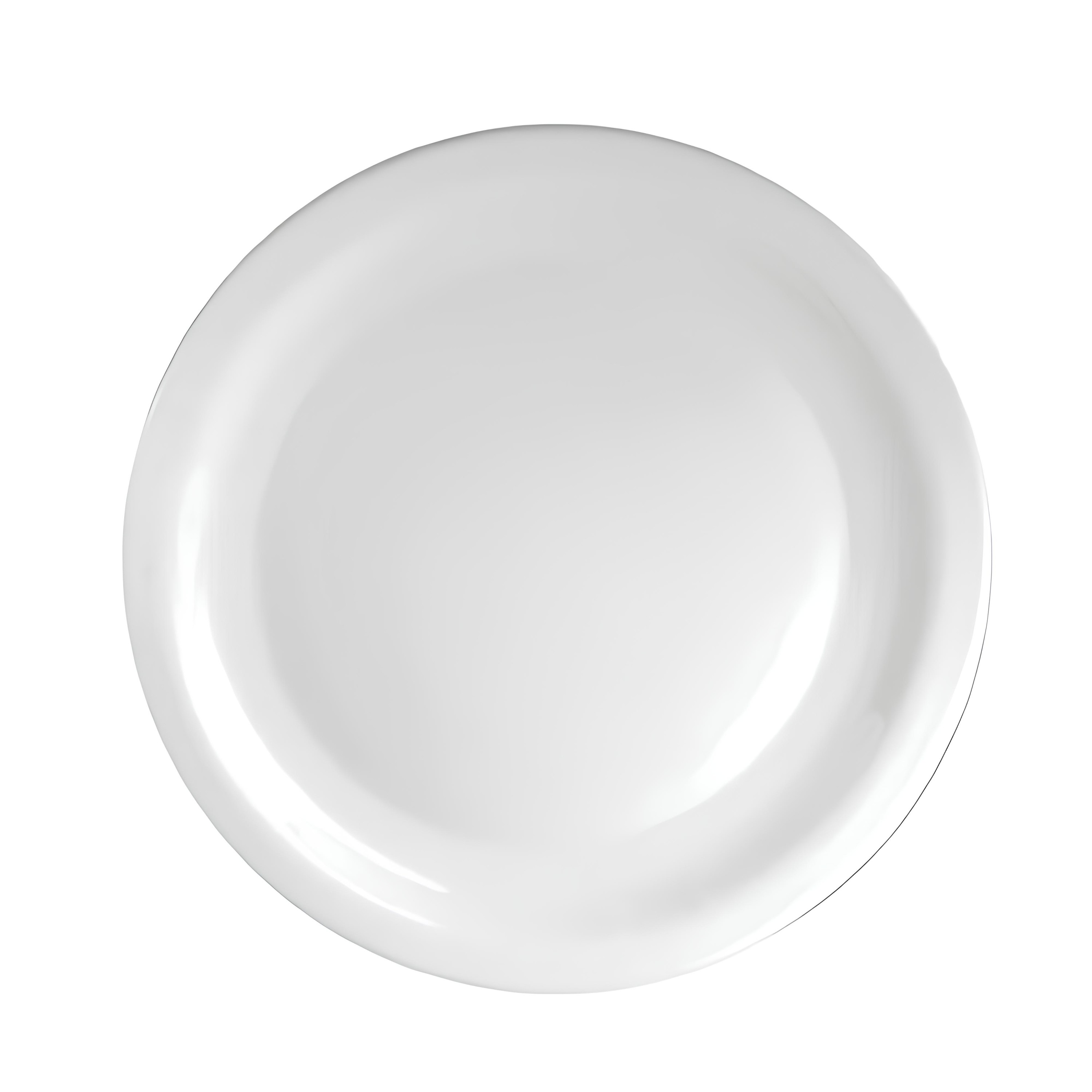 PRATO DE MESA EMPILHÁVEL EM VIDRO TEMPERADO OPALINO 26CM CAREWARE 