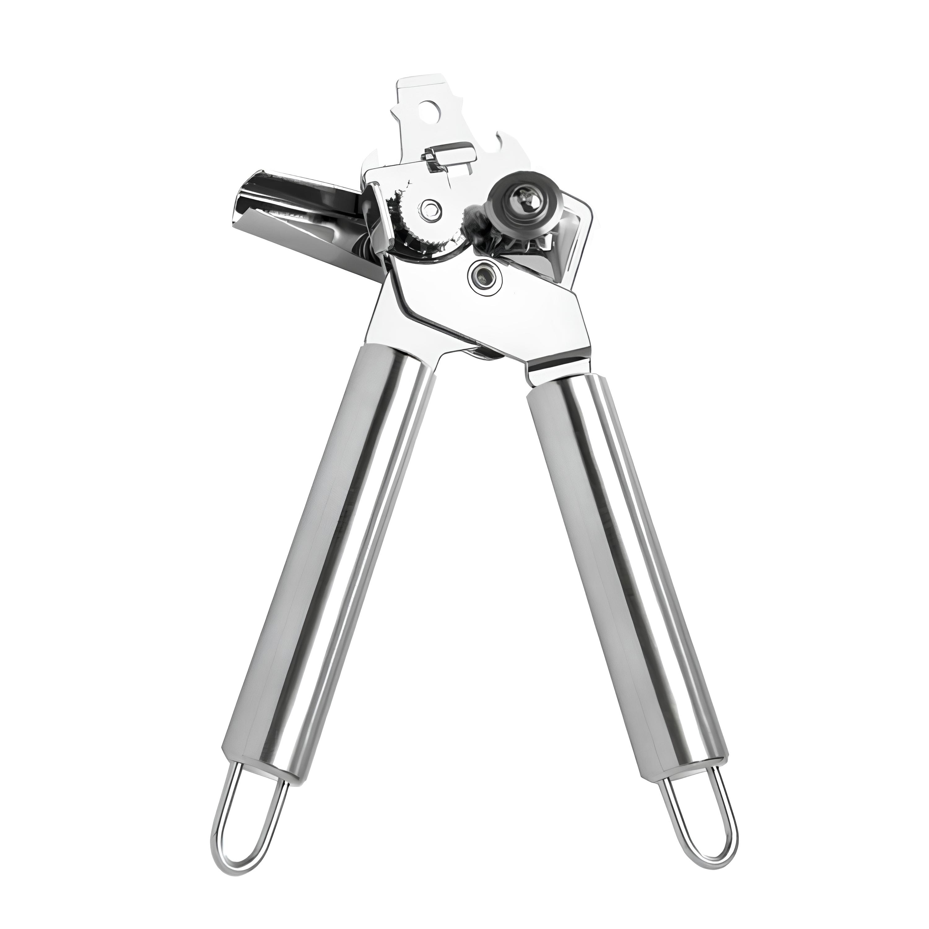 ABRIDOR LATAS INOX ECONÔMICO 19CM      