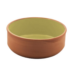 BOWL CERÂMICA 1L 7,5CM MOSTARDA INEGOL     