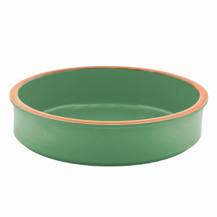BOWL CERÂMICA REFRATÁRIA 19CM 1L ESMALTE VERDE IZNIK   