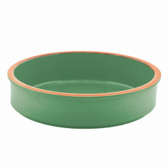 BOWL CERÂMICA REFRATÁRIA 19CM 1L ESMALTE VERDE IZNIK   
