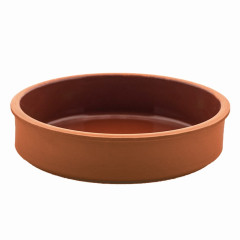 BOWL CERÂMICA REFRATÁRIA 23CM 1,5L ESMALTE MARROM TUZLA   