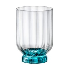 COPO DOF VIDRO 375ML 11,5CM FLORIAN BLUE    