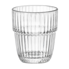 COPO WHISKY EMPILHÁVEL VIDRO TEMPERADO 305ML 9CM BARSHINE   