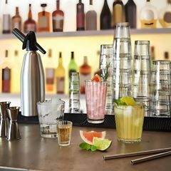 COPO LONG DRINK EMPILHÁVEL VIDRO TEMPERADO 395ML 14,5CM OXFORD  